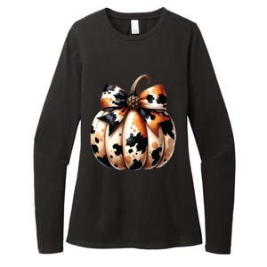 Coquette Pumpkin Womens CVC Long Sleeve Shirt