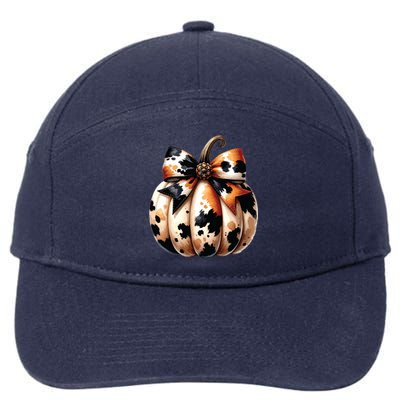 Coquette Pumpkin 7-Panel Snapback Hat