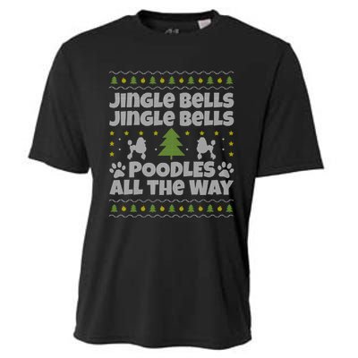 Christmas Poodle Cool Gift Cooling Performance Crew T-Shirt