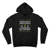 Christmas Poodle Cool Gift Hoodie