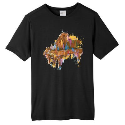 Colorful Piano Tall Fusion ChromaSoft Performance T-Shirt