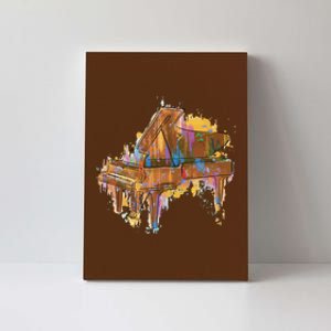 Colorful Piano Canvas