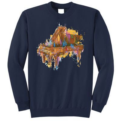 Colorful Piano Tall Sweatshirt