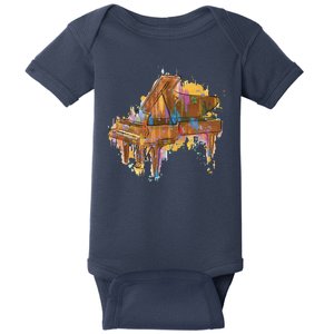 Colorful Piano Baby Bodysuit