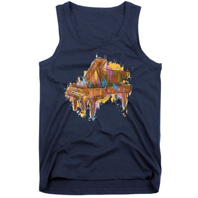 Colorful Piano Tank Top