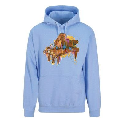 Colorful Piano Unisex Surf Hoodie