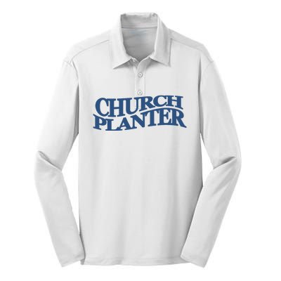 Church Planter Silk Touch Performance Long Sleeve Polo