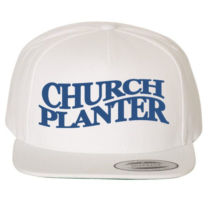 Church Planter Wool Snapback Cap