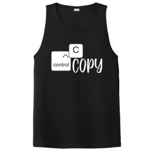 Copy Paste Ctrl C Gift Family Matching Father Daughter Son Gift PosiCharge Competitor Tank