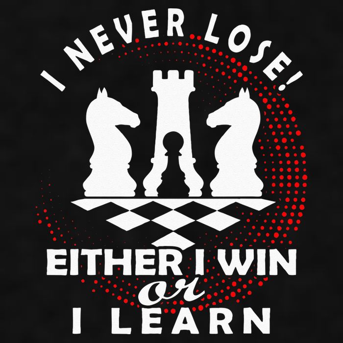 Chess Player Chess Board I Lost Never Ladies PosiCharge Tri-Blend Wicking Tank