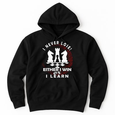 Chess Player Chess Board I Lost Never Hoodie