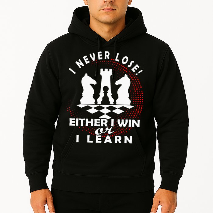 Chess Player Chess Board I Lost Never Hoodie