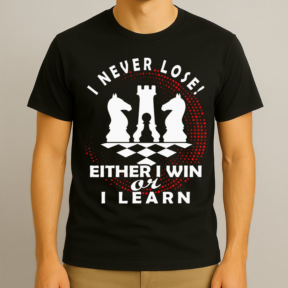 Chess Player Chess Board I Lost Never T-Shirt