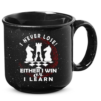 Chess Player Chess Board I Lost Never 15oz Campfire Ceramic Mug