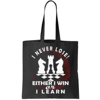 Chess Player Chess Board I Lost Never Bag