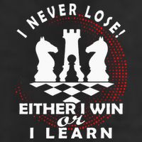Chess Player Chess Board I Lost Never 25L Jumbo Tote