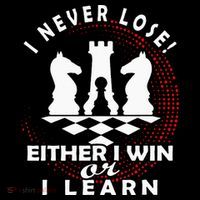 Chess Player Chess Board I Lost Never Tie-Dye T-Shirt