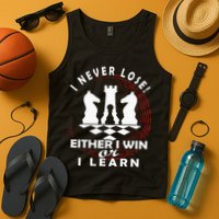 Chess Player Chess Board I Lost Never Tank Top