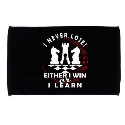 Chess Player Chess Board I Lost Never Microfiber Hand Towel