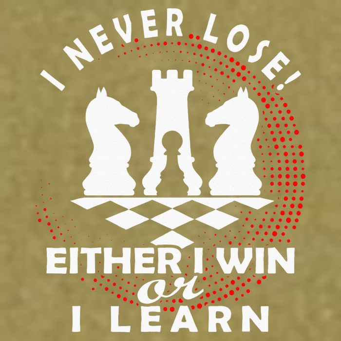 Chess Player Chess Board I Lost Never Garment-Dyed Women's Muscle Tee