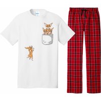 Chihuahua Pocket Pajama Set