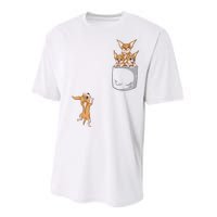 Chihuahua Pocket Performance Sprint T-Shirt