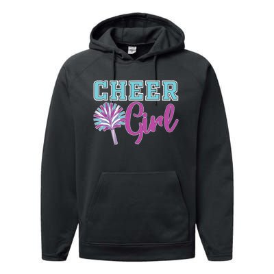 Cheerleader Practice Cheer Girl Wo Cheering Cheerleading Performance Fleece Hoodie