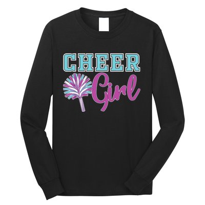 Cheerleader Practice Cheer Girl Wo Cheering Cheerleading Long Sleeve Shirt