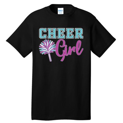 Cheerleader Practice Cheer Girl Wo Cheering Cheerleading Tall T-Shirt