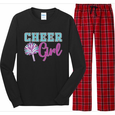 Cheerleader Practice Cheer Girl Wo Cheering Cheerleading Long Sleeve Pajama Set