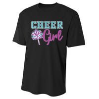 Cheerleader Practice Cheer Girl Wo Cheering Cheerleading Performance Sprint T-Shirt