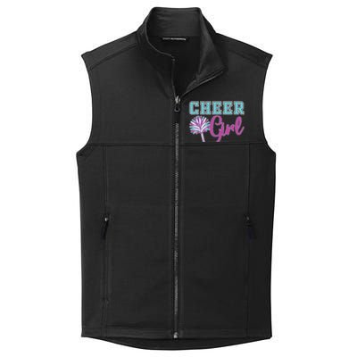 Cheerleader Practice Cheer Girl Wo Cheering Cheerleading Collective Smooth Fleece Vest