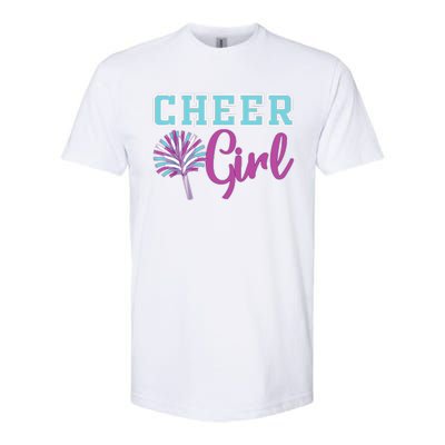 Cheerleader Practice Cheer Girl Wo Cheering Cheerleading Softstyle CVC T-Shirt