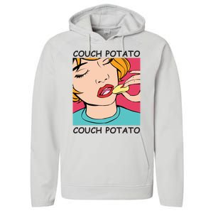 Couch Potato Performance Fleece Hoodie