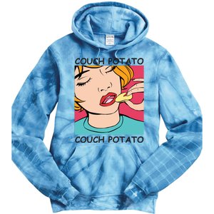 Couch Potato Tie Dye Hoodie