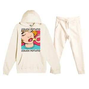 Couch Potato Premium Hooded Sweatsuit Set