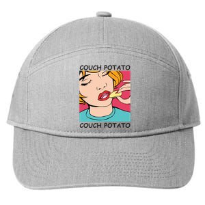 Couch Potato 7-Panel Snapback Hat