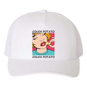 Couch Potato Yupoong Adult 5-Panel Trucker Hat