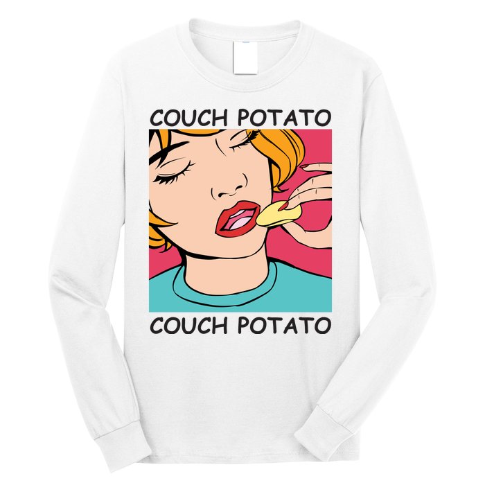 Couch Potato Long Sleeve Shirt