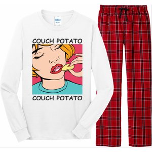 Couch Potato Long Sleeve Pajama Set