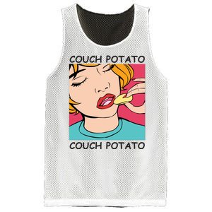 Couch Potato Mesh Reversible Basketball Jersey Tank