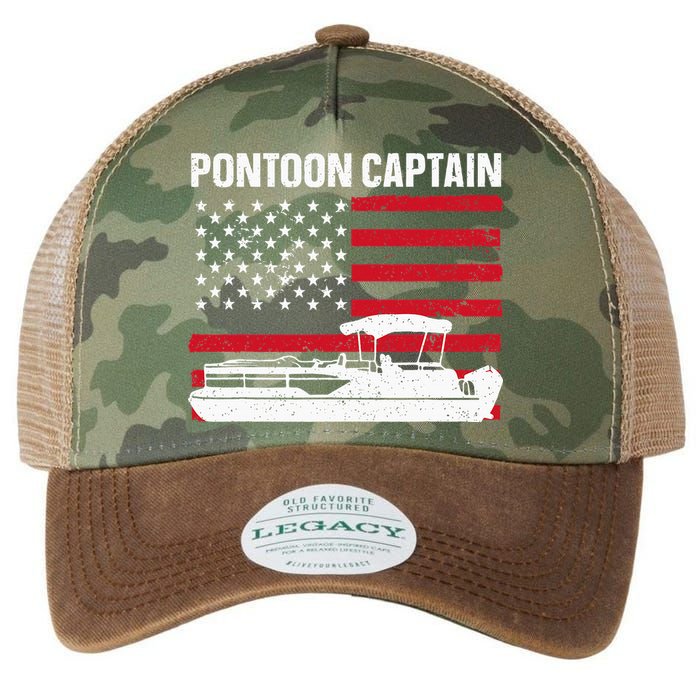 Cool Pontoon Captain Art Pontoon Boat Captain Legacy Tie Dye Trucker Hat