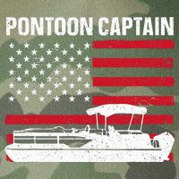 Cool Pontoon Captain Art Pontoon Boat Captain Legacy Tie Dye Trucker Hat
