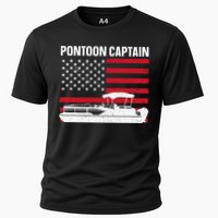 Cool Pontoon Captain Art Pontoon Boat Captain Performance Shirt