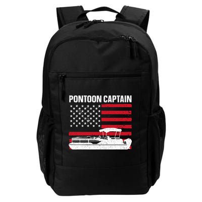Cool Pontoon Captain Art Pontoon Boat Captain Backpack