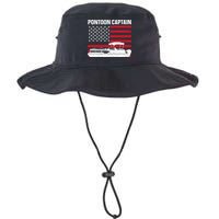 Cool Pontoon Captain Art Pontoon Boat Captain Bucket Hat