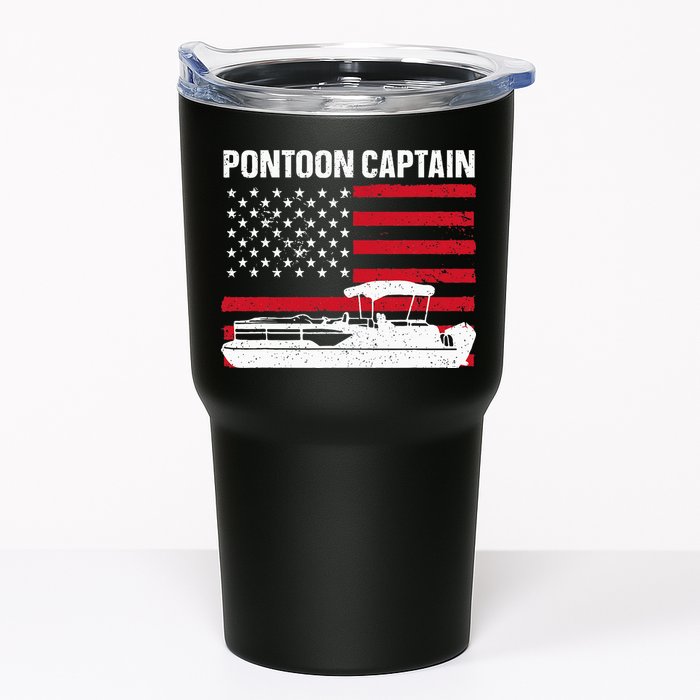 Cool Pontoon Captain Art Pontoon Boat Captain Tumbler