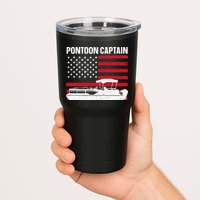Cool Pontoon Captain Art Pontoon Boat Captain Tumbler