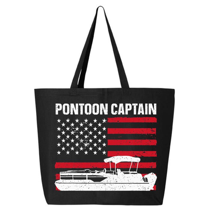 Cool Pontoon Captain Art Pontoon Boat Captain 25L Jumbo Tote
