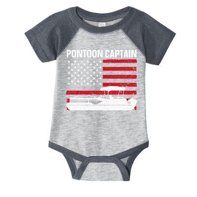 Cool Pontoon Captain Art Pontoon Boat Captain Infant Baby Jersey Bodysuit
